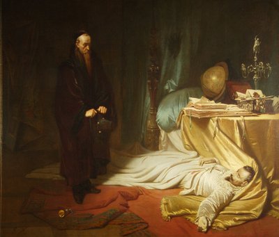 Seni al corpo morto di Wallenstein da Carl Theodor von Piloty