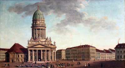 Gendarmenmarkt a Berlino, angolo tra Markgrafen- e Jägerstraße da Carl Traugott Fechhelm