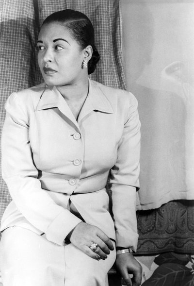 Billie Holiday (1915-1959) cantante jazz americana 23 marzo da Carl Van Vechten