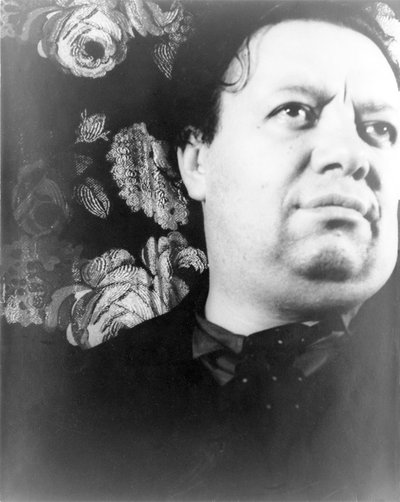 Diego Rivera, durante una visita a New York da Carl Van Vechten