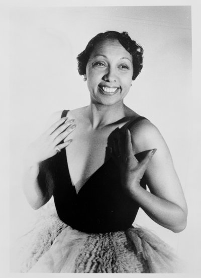 Josephine Baker (1906-75) a Parigi da Carl Van Vechten