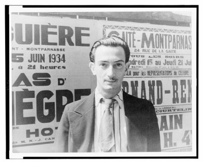 Ritratto di Salvador Dalì, Parigi da Carl Van Vechten