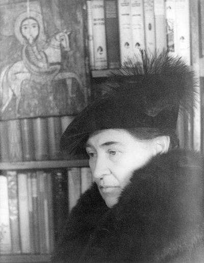 Willa Cather (1873-1947) 22 gennaio 1936 (foto b/n) da Carl Van Vechten