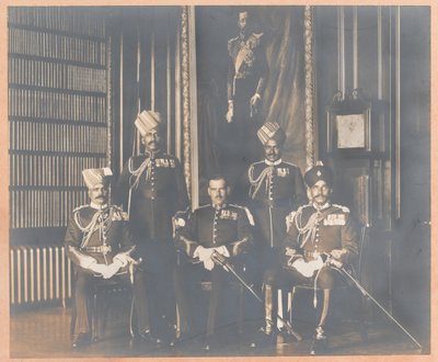 Ufficiali Indiani e Britannici dell