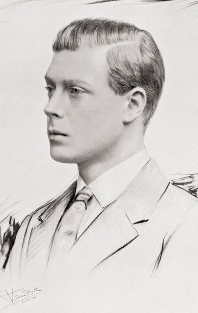 Principe Edoardo, futuro Edoardo VIII, poi Duca di Windsor da Carl Vandyk
