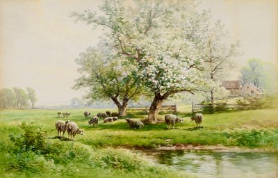 Paesaggio pastorale da Carl Weber