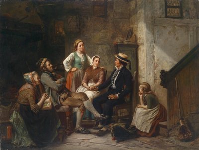 Ritorno del giovane marinaio da Carl Wilhelm Huebner
