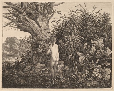 Fanciulla che fa il bagno da Carl Wilhelm Kolbe