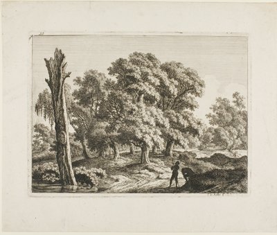 Paesaggio da Carl Wilhelm Kolbe, the elder