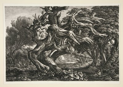 Paesaggio da Carl Wilhelm Kolbe the elder