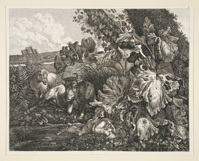 Paesaggio da Carl Wilhelm Kolbe the elder