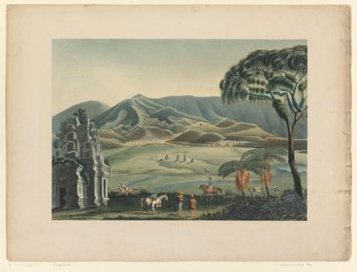Veduta di un paesaggio sull