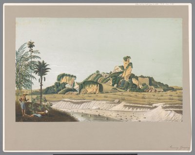 Gunung Gamping a Giava da Carl Wilhelm Mieling (possibly)