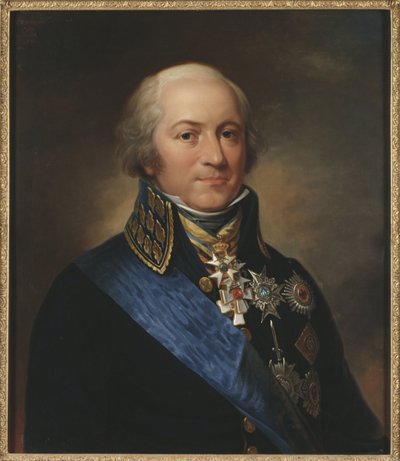 Ritratto del Conte Carl Johan Adlercreutz (1757-1815) da Carl Wilhelm Nordgren