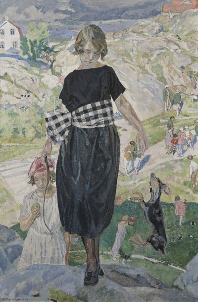 Cane che salta da Carl Wilhelm Wilhelmson