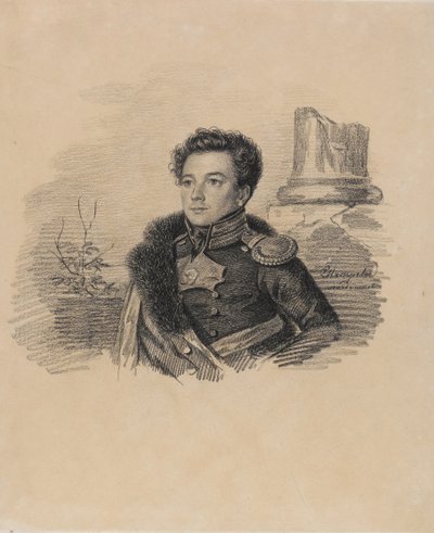 Ritratto di A.P. Butovsky, tra il 1817 e il 1826 da Carl von Hampeln