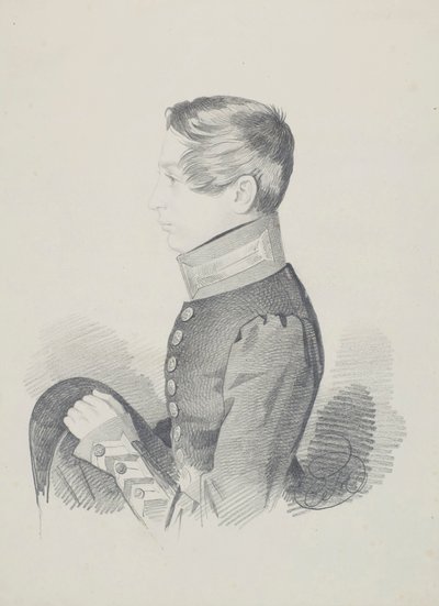 Ritratto del conte N.M. Golitsyn, 1830 da Carl von Hampeln