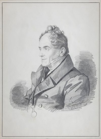 Ritratto del conte Viktor Pavlovich Kochubey 1768-1834, Cancelliere imperiale di Russia, c. 1832 da Carl von Hampeln