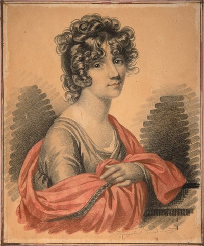 Ritratto della contessa Varvara Ivanovna Golitsyna -1804, nata Shipova, 1820s da Carl von Hampeln