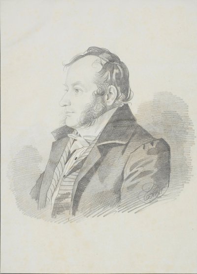 Ritratto di E.E. Jungcurt da Carl von Hampeln