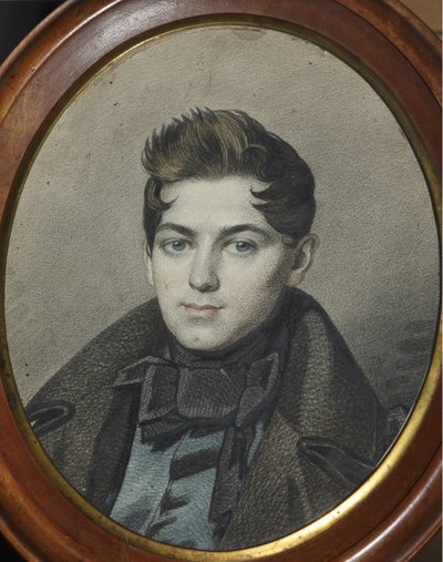 Ritratto di Ivan Petrovich Postnikov, 1834 da Carl von Hampeln