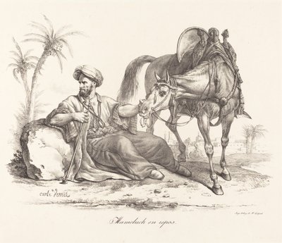 Un Mamelucco a Riposo da Carle Vernet