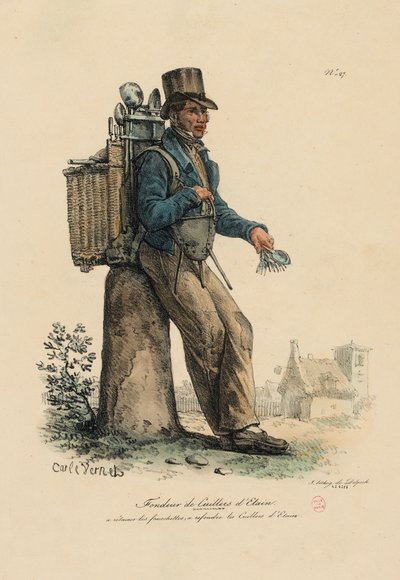 Fondatore di forchette e cucchiai di latta da 