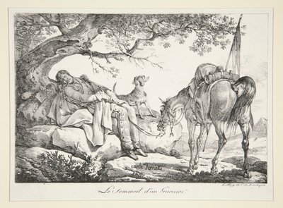 Il sonno di da Carle Vernet