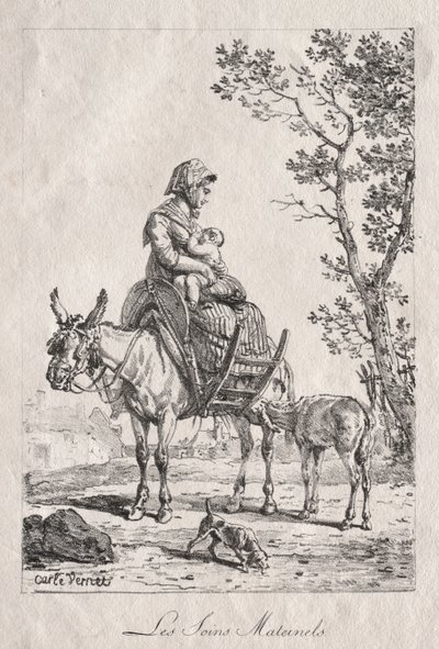 Cura materna da Carle Vernet