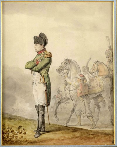 Napoleone ad Austerlitz (1805) - Napoleone ad Austerlitz, di Carle Vernet (1758-1836) da Carle Vernet