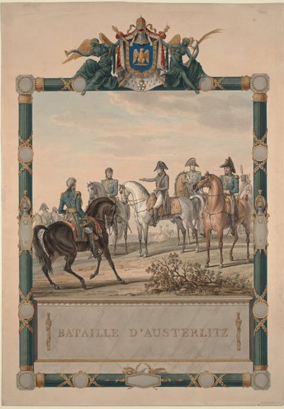 La battaglia di Austerlitz del 2 dicembre 1805, 1805 da Carle Vernet