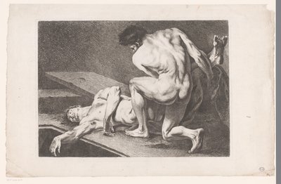Studio accademico di due nudi maschili da Carle van Loo