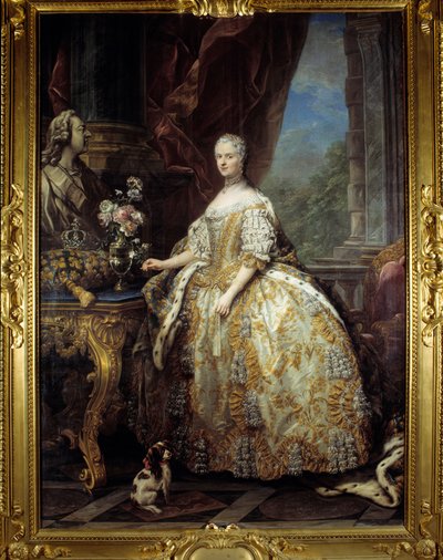 Ritratto della regina Maria Leszczyńska, regina di Francia da Carle van Loo