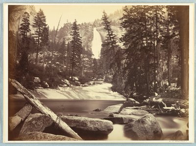 Nevada Fall, Yosemite da Carleton E. Watkins