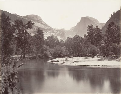 Cupola Nord e Sud, Yosemite da Carleton E. Watkins.