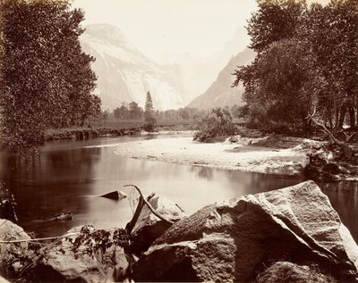 Le Cupole, Yosemite da Carleton E. Watkins.