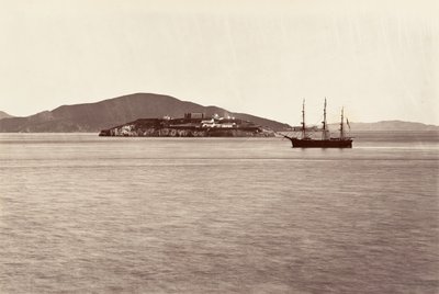 Isola di Alcatraz, San Francisco da Carleton Emmons Watkins