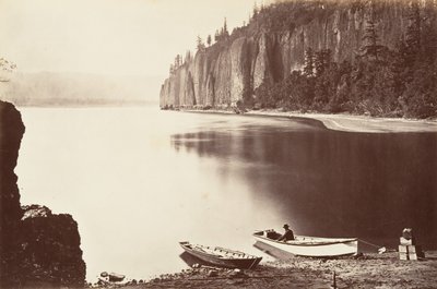 Capo Horn, Oregon, 1867, stampato ca. 1876 da Carleton Emmons Watkins