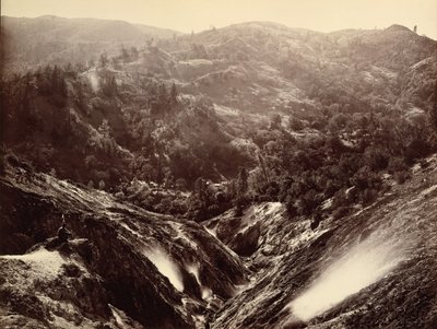 Canyon del Diavolo, Geysers, vista dall