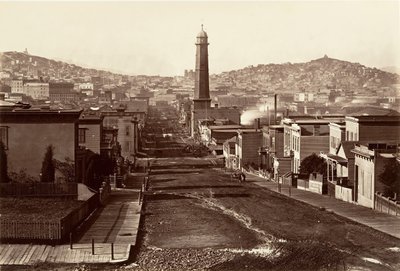 First Street, San Francisco da Carleton Emmons Watkins