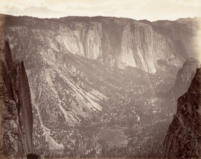 Valle di Yosemite da Carleton Emmons Watkins