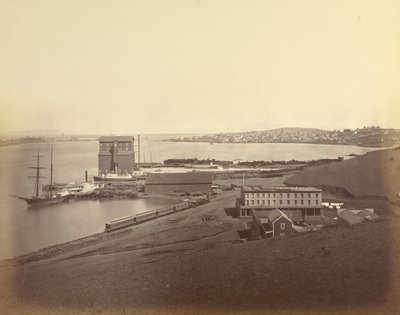 [La città di Vallejo vista da South Vallejo] da Carleton Watkins