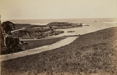 [Vista sulla costa nei pressi di Monterey] da Carleton Watkins