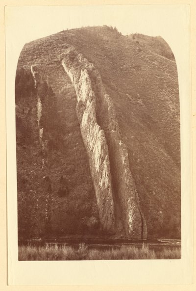 [Scivolo del Diavolo, U.P.R.R.] da Carleton Watkins