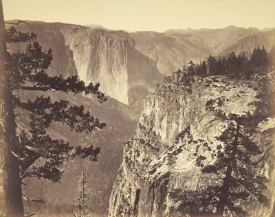 [Prima vista della valle] da Carleton Watkins