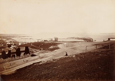 Il Golden Gate da Russian Hill da Carleton Watkins