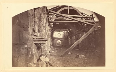 [Missione El Carmelo Stab. 1770/ Interno Monterey Cal.] da Carleton Watkins
