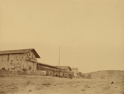 [Missione San Francisco de Asisi sulla Laguna de Los Delores, San Francisco] [Missione San Francisco de Asisi sulla Laguna de Los Delores, San Francisco]. da Carleton Watkins