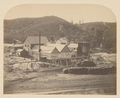 Mulino di Monte Ophir da Carleton Watkins