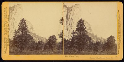 Il Passo Mono, Valle di Yosemite, Contea di Mariposa, Cal da Carleton Watkins